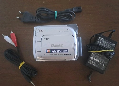 Canon mv890 videocamera minidv - canon,