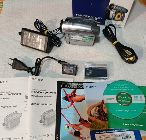 Sony videocamera dcr hc27e - sony, dcr-hc27e
