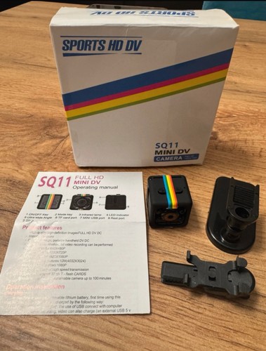 Mini videocamera sq11 full - mini,