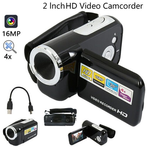 Videocamera digitale lcd 1080p - digitale,