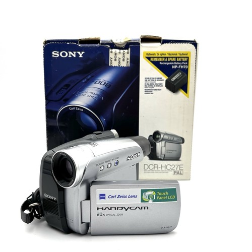 Sony handycam dcr - sony, dcr-hc27