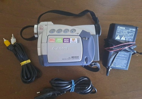 Canon mv500 videocamera - canon, minidv