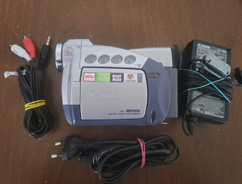 Canon mv500 videocamera - canon,