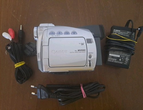 Canon mv590 videocamera - mv590, minidv